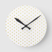 Fashion gold polka dots