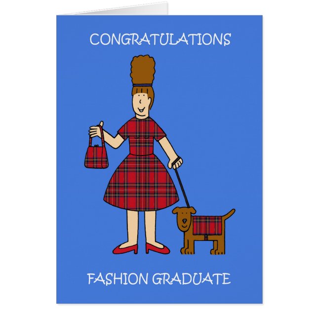 Fashion Graduate Congratulations  (Front)