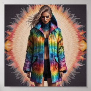 Fashion illustration artwork poster