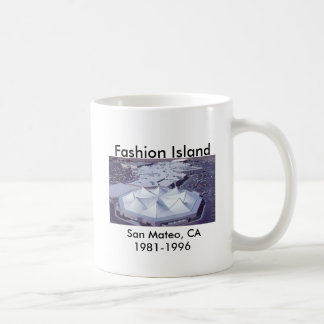 Fashion Island , San Mateo, CA. 1981-1996 Coffee Mug