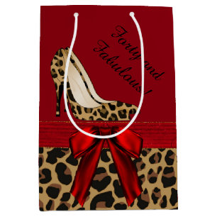 Fashion Jaguar Stilettos Custom Gift Bag