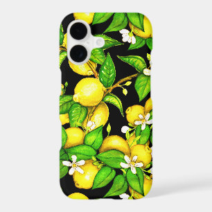 Fashion Lemon Print iPhone Case