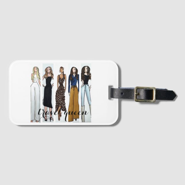Fashion luggage tag (Front Horizontal)