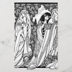 Fashion Middle Ages Stationery