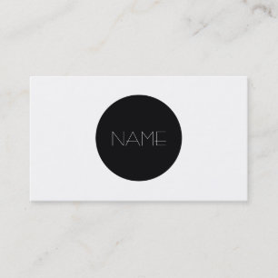 Fashion Minimalist Business Card