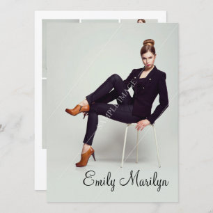 Fashion Modelling Comp Card