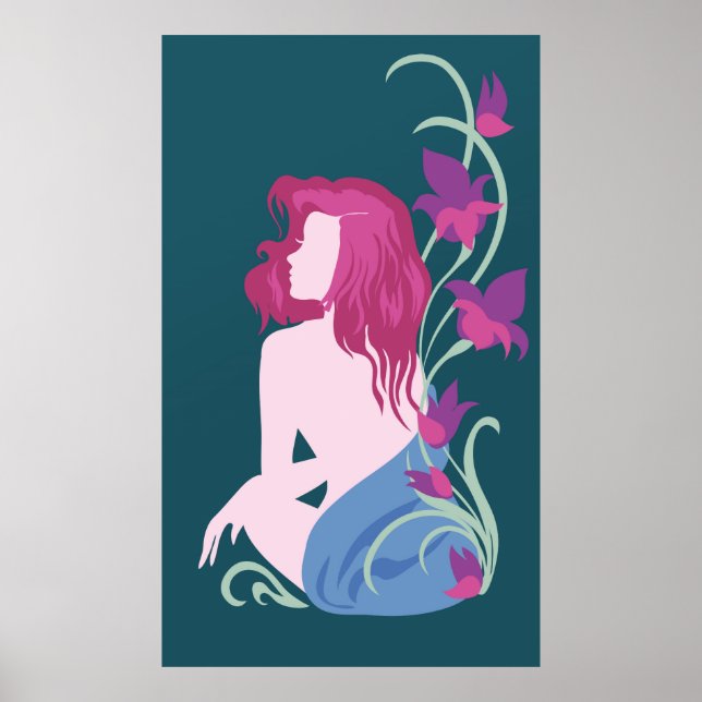 Fashion modern stylish trendy spa illustration poster (Front)