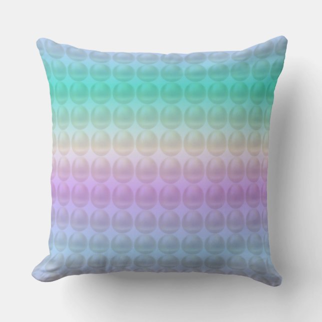 Fashion Multicolor Dotted Stripes Cushion (Front)