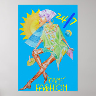 Fashion On Target Women's Poster