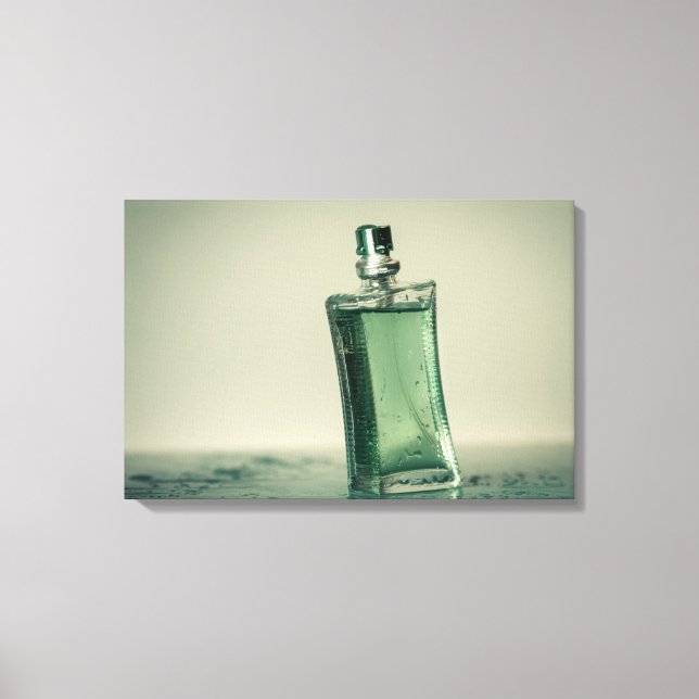 Fashion perfume bottle canvas print (Front)