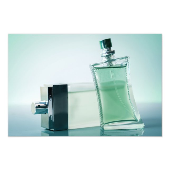Fashion perfume bottle photo print (Front)