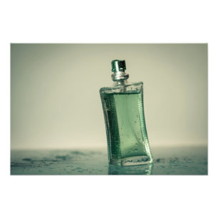Fashion perfume bottle photo print