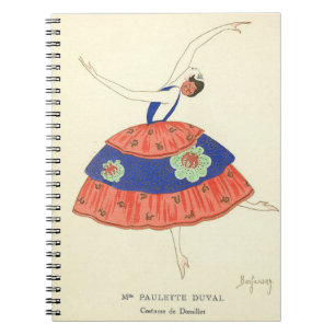 Fashion Plate 1920s Notebook