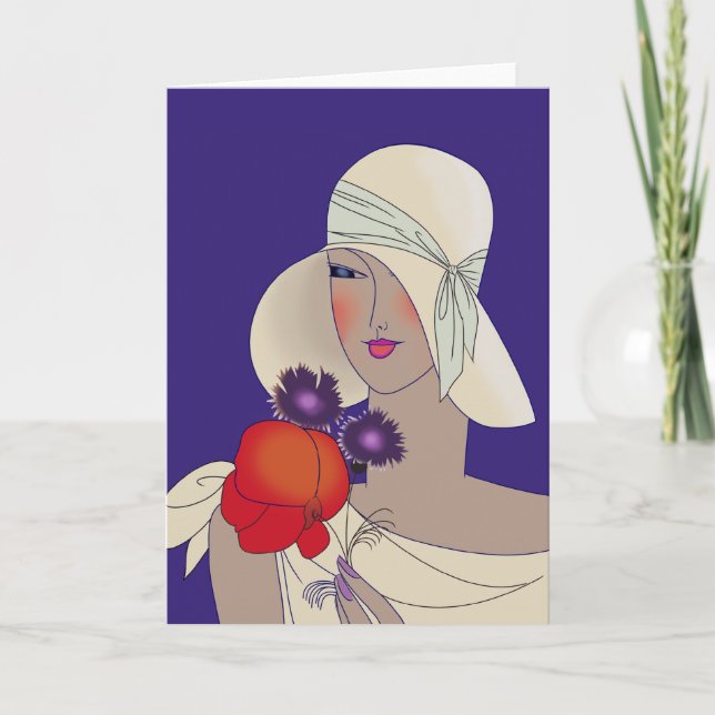 Fashion Plate Card (Front)