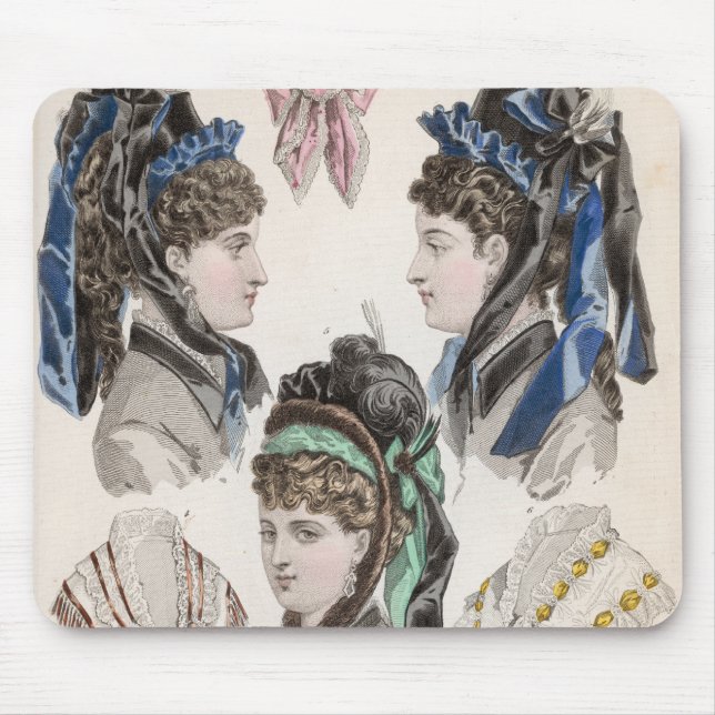 Fashion plate mouse mat (Front)
