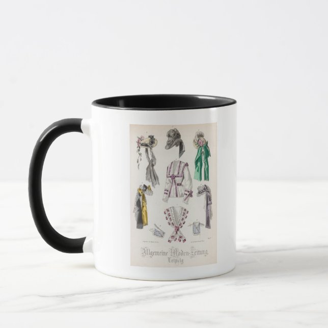 Fashion plate mug (Left)