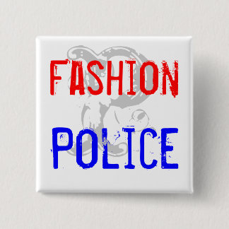 Fashion, Police 15 Cm Square Badge