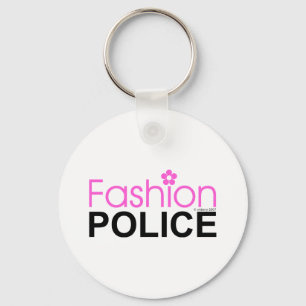Fashion Police Key Ring