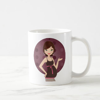fashion pregnant coffee mug