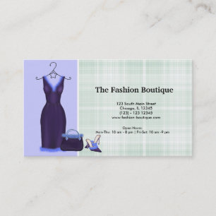 Fashion (Purple) Business Card