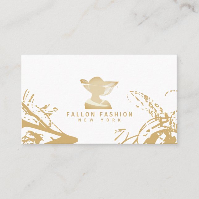 Fashion, Seamstress, Alterations Sewing Shop Business Card (Front)