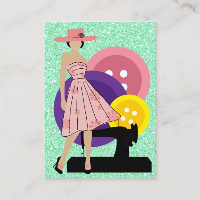 Fashion / Seamstress Card - SRF (Front)