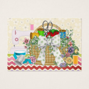 Fashion / Seamstress / Sewing Basket - SRF