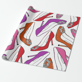 Fashion Shoe Wrapping Paper