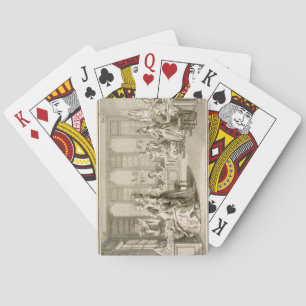 Fashion shop, from the 'Encyclopaedia' by Denis Playing Cards