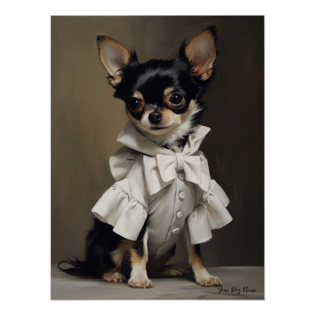 Fashion Show, Chihuahua Dog 01 - Jonathan Bonheur Poster (Front)