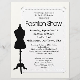 Fashion Show Flyer
