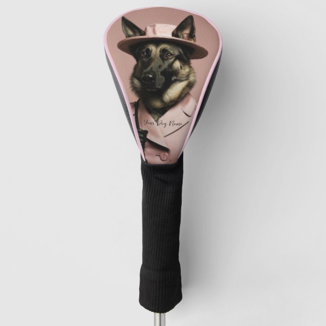 Fashion Show, German Shepherd Dog 01 - Jonathan Bo Golf Head Cover (Front)