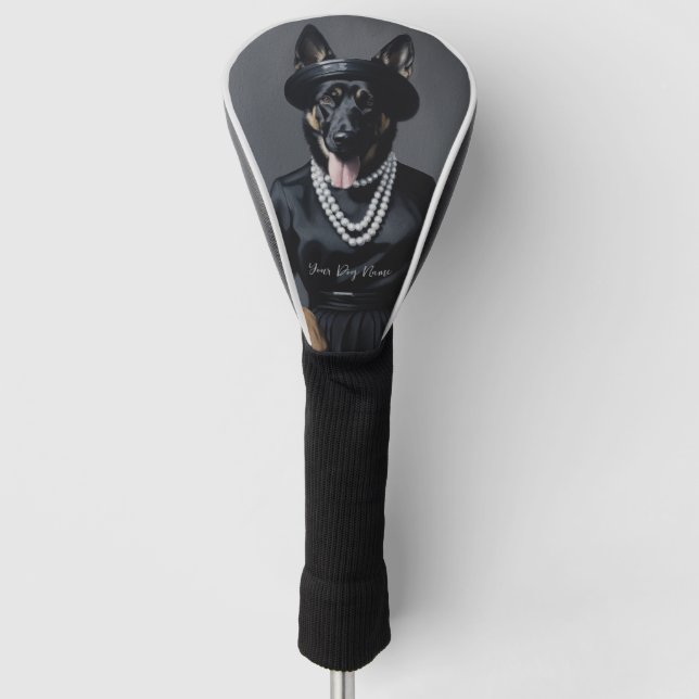 Fashion Show, German Shepherd Dog 02 - Jonathan Bo Golf Head Cover (Front)