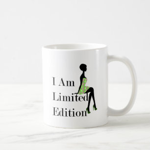 Fashion Silhouette I Am Limited Edition Quote Coffee Mug
