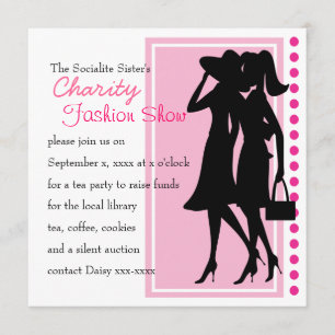 Fashion Silhouettes Invitation
