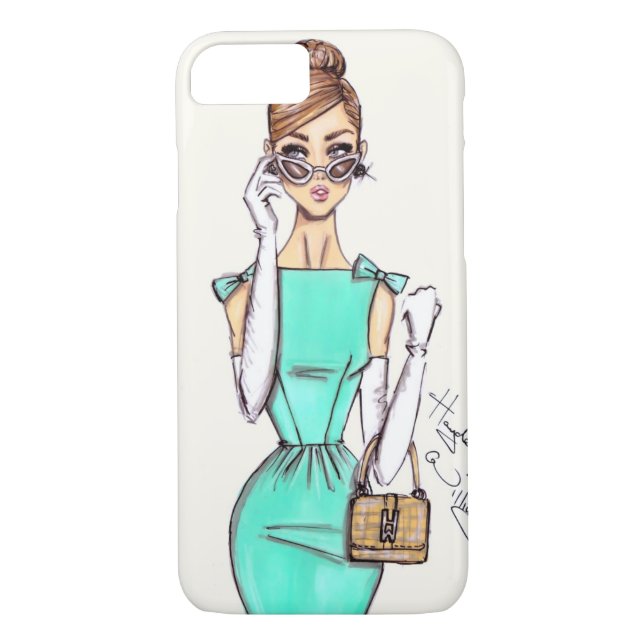 Fashion sketch. Case-Mate iPhone case (Back)