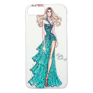 Fashion sketch - Sarah Jessica Parker. iPhone 8/7 Case