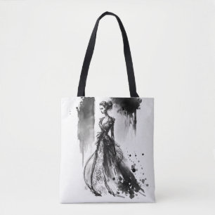 Fashion Sketch Tote Bag