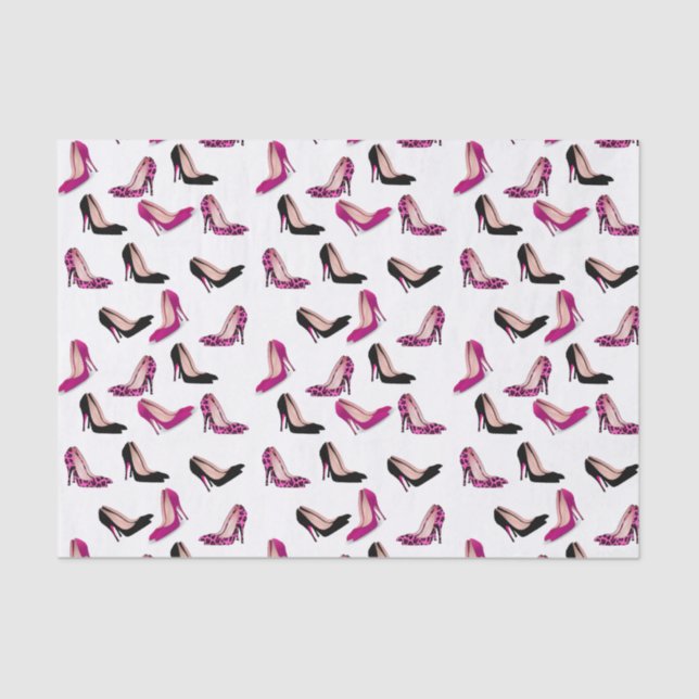 Fashion Stilettos Tissue Paper (Front)