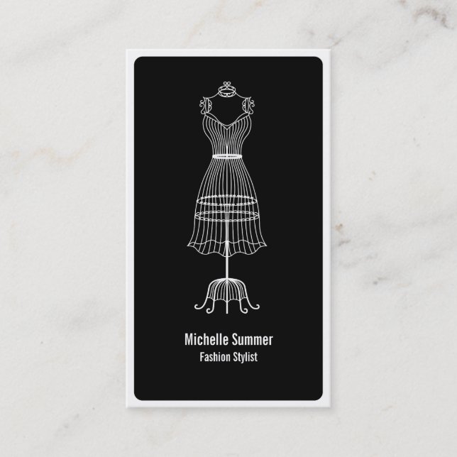 Fashion Stylist Business Card (Front)