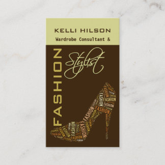 Fashion Stylist Business Cards