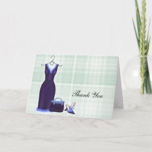 Fashion Thank You (Purple) Card