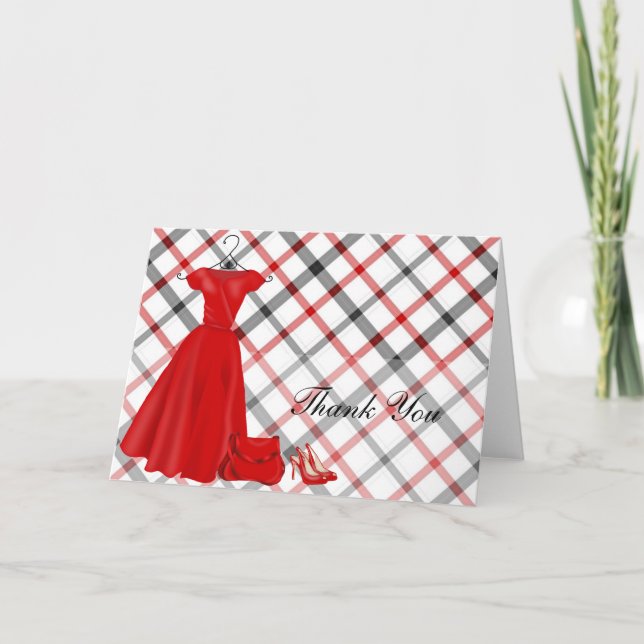 Fashion Thank You (Red) (Front)