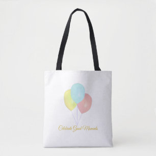 Fashion Three Balloons Tote Bag