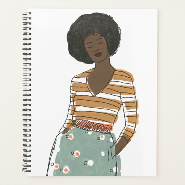 Fashion Vignette Portrait Planner (Front)