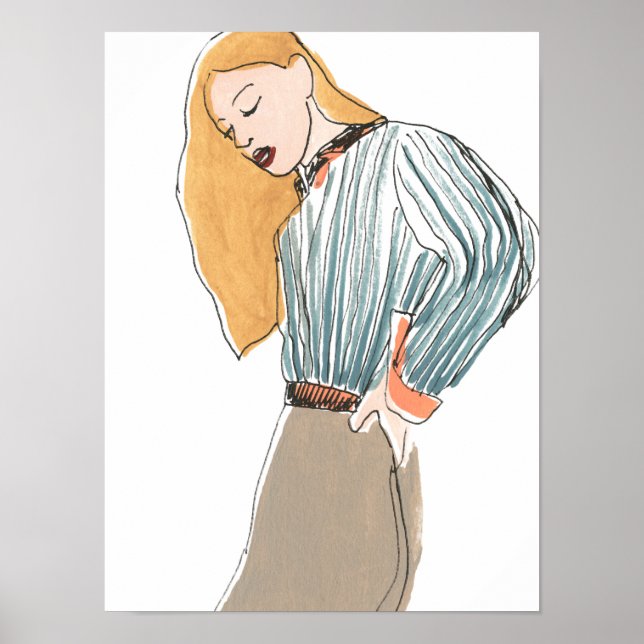 Fashion Vignette Poster (Front)