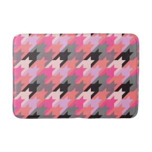 Fashion Vintage Cute- Pattern Stylish Modern  Bath Mat