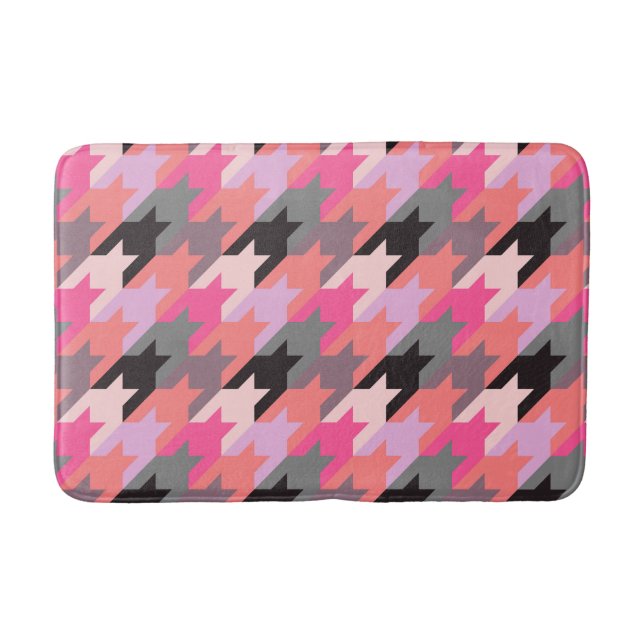 Fashion Vintage Cute- Pattern Stylish Modern  Bath Mat (Front)