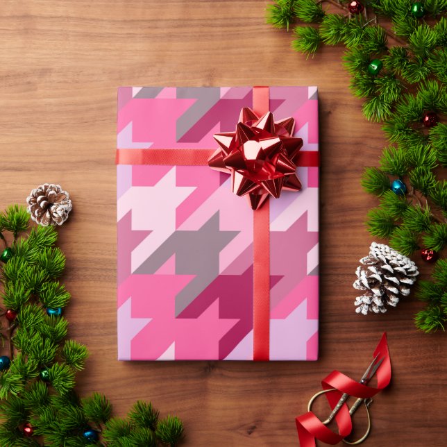 Fashion Vintage Stylish- Pattern Modern Spring   Wrapping Paper (Holiday Gift)