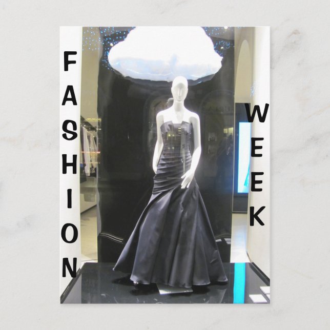 FASHION WEEK POSTCARD (Front)